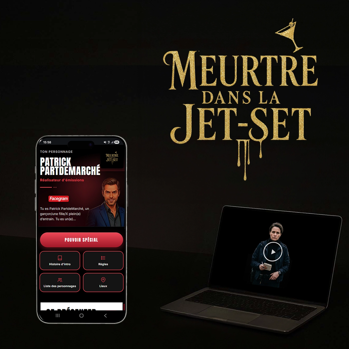 Meurtre dans la Jet-Set cover
